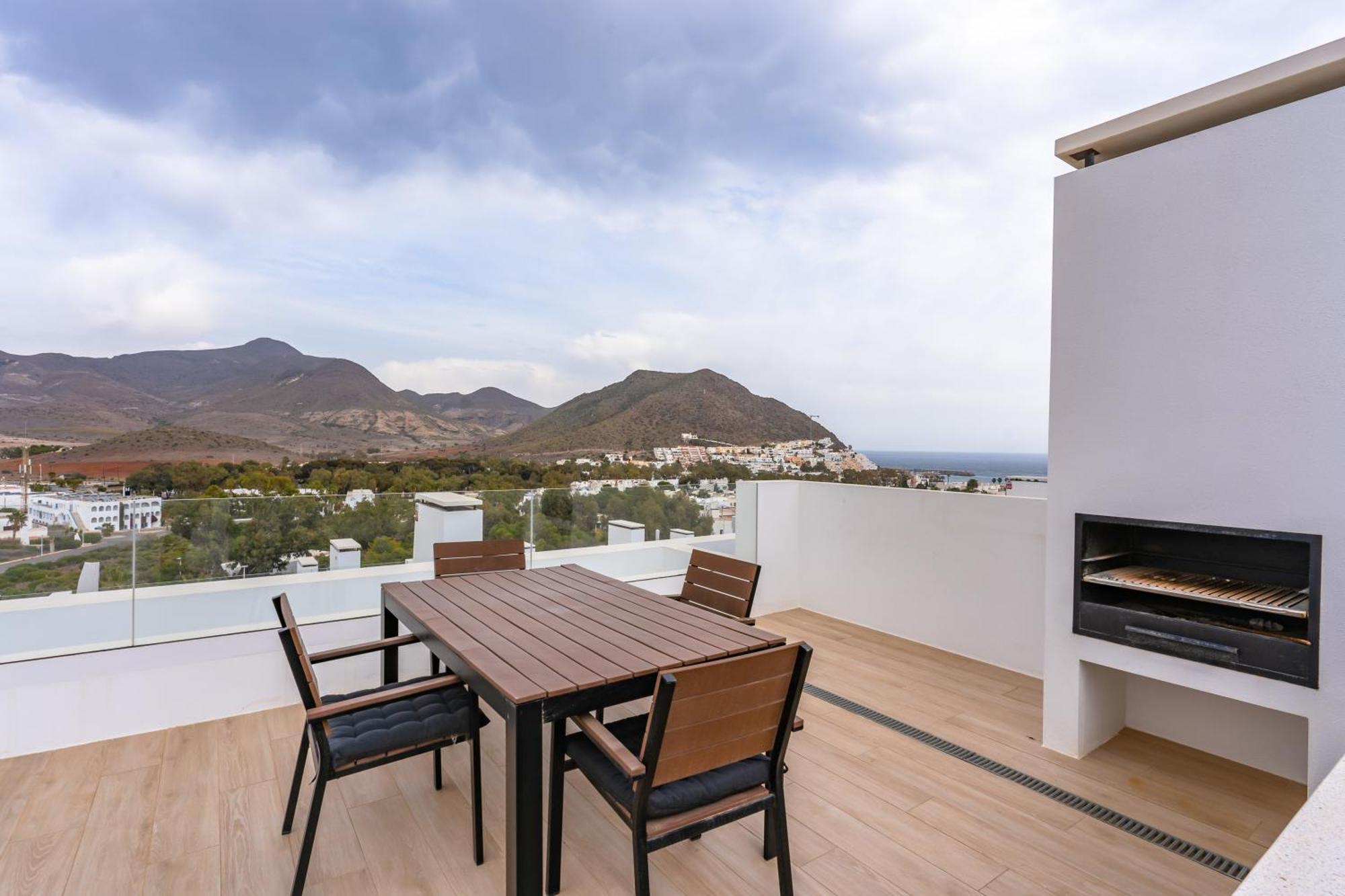 San Jose Suites 3 Hab, Piscina, Solarium Y Wifi Almeria Luaran gambar